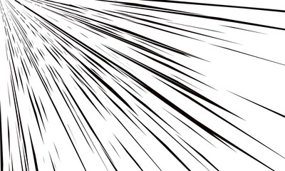 Obraz premium 効果線63