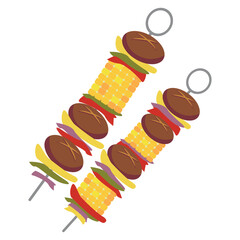 illustration of barbecue BBQ