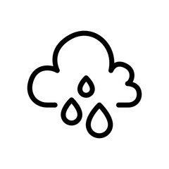 Rainy season icon