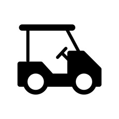 Golf cart icon