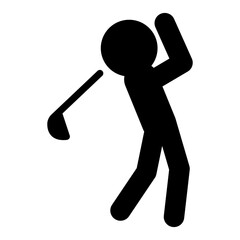 Golfer icon