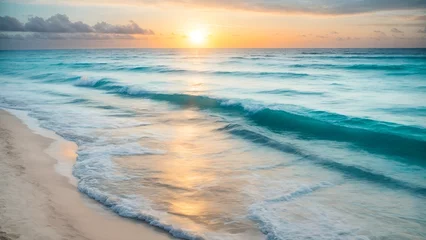 Fototapeten sunrise over the sea © Waad