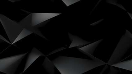 Black Abstract Geometric Background