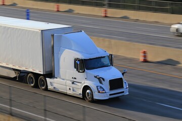 Long-haul semi truck