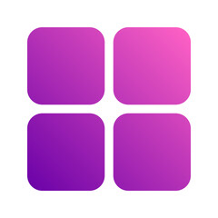 menu gradient icon
