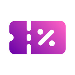 coupon gradient icon