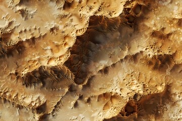 Hyperrealistic Mars Surface with Photorealistic Rock Formations