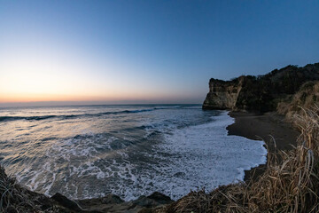 小浦小浦海岸, 外房, 千葉, 天の川, 海, 朝日