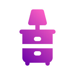 night stand gradient icon