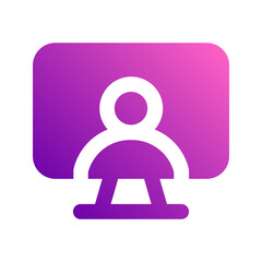 webinar gradient icon