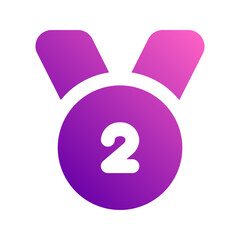 medal gradient icon