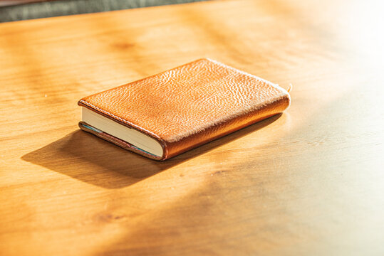 Leather notebook
