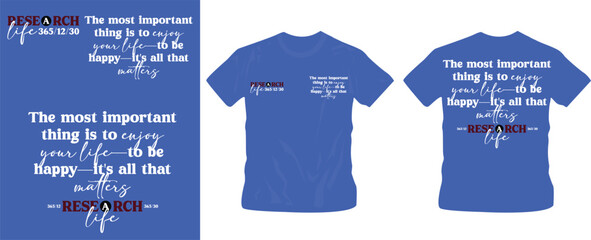 slogan typographic print t-shirt design