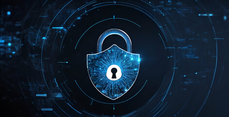 binary code lock, background