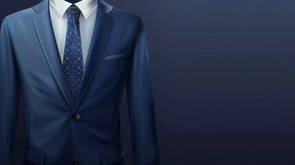Business Man Suit Copy Space background