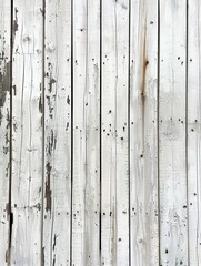 A white wooden wall