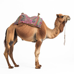 camel full body on transparency background PNG
