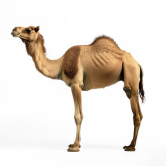 camel full body on transparency background PNG
