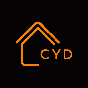 CYD Letter logo design template vector. CYD Business abstract connection vector logo. CYD icon circle logotype.
