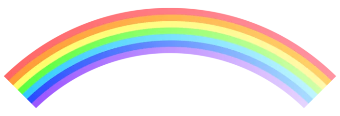Foto op Canvas 弓型の7色の虹 © smile