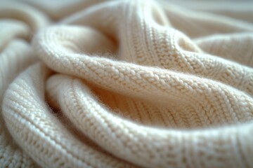 Knitted fabrics in macro: the magic of patterns and roughness
