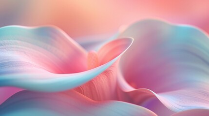 Ripple Effect: Macro perspective of calla lily, calming ripples.