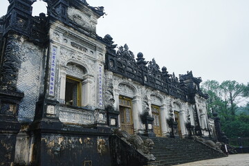 Tomb of Khai Dinh Emperor in Hue, Vietnam - ベトナム フエ カイディン帝陵
