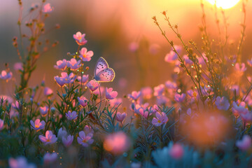 butterfly on a flower