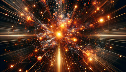 Naklejka premium lights of realms