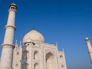 Fototapeta na wymiar Taj Mahal, India, Agra - Ancient World Seven Wonders 