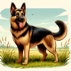 german shepherd puppy