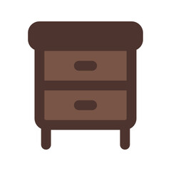dresser flat icon