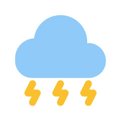lightning bolt gradient icon