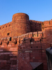 Agra fort or red fort, India 