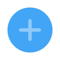 Obraz premium plus flat icon