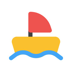 ship flat icon