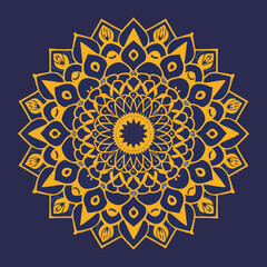 Vector art of sun flow Islamic RAMADAN Arab mandala