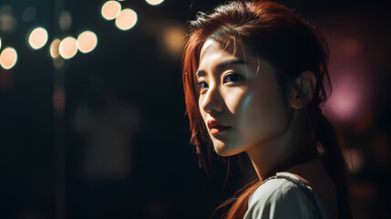 Generative AI, Backstage Glow: A K-pop Idol's Prelude