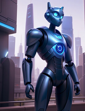 Modern Anthropomorphic Robot