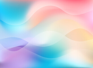 グラデーション 背景 虹色 壁紙
