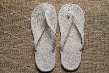 綿素材の草履