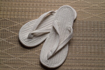 綿素材の草履