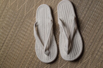 綿素材の草履