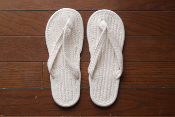 綿素材の草履