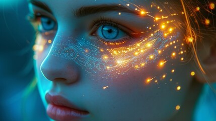 アンドロイド女性,Generative AI AI画像