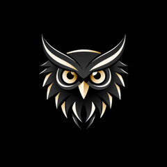 Logo illustration, vector, simple, Owl --no text --chaos 30 --style raw --stylize 250 Job ID: 59818b2c-762e-4aac-a64f-0f06765ae38e