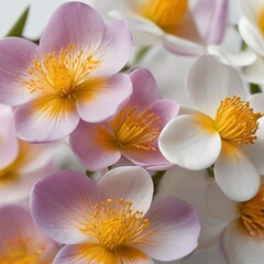 Free New Photo Beautiful crocus flowers on light background closeup Spring flowers