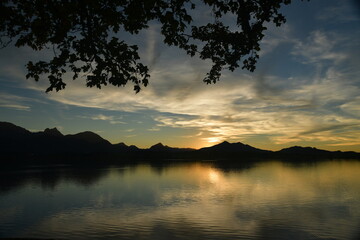 Abendstimmung am See
