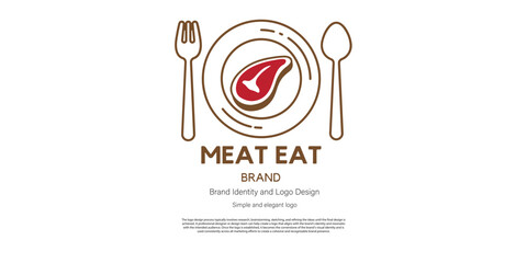 Resaturant logo design and brand name for logo designer and web developer	
