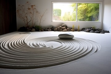 Big Statement Rocks: Minimalist Zen Garden Concepts Featuring Focal Points